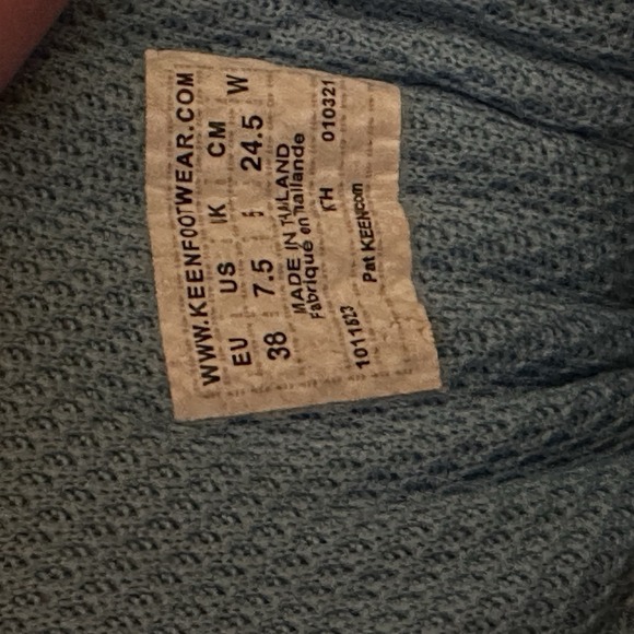 KEEN Women's Hiking Shoes Size 7.5 Targhee Trail Leather Brown Outdoor - Picture 4 of 6